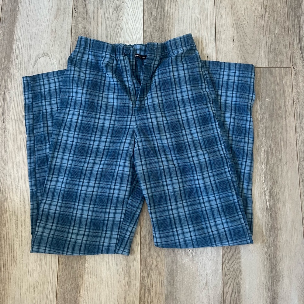 Blue brandy plaid pants